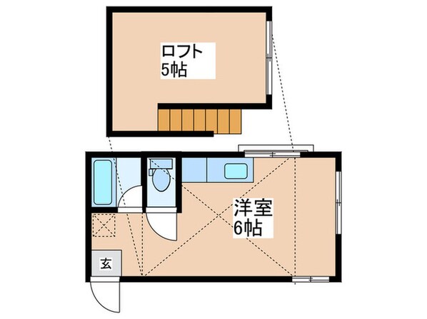 コ－ポメイプルの物件間取画像